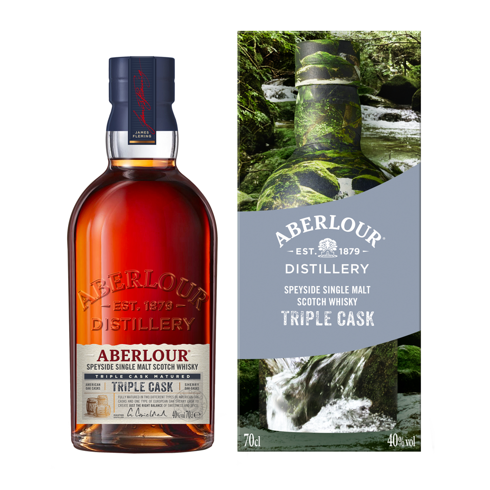 Whisky Single Malt Aberlour Triple Cask - Royaume Uni, 40 % vol. - 70 cl