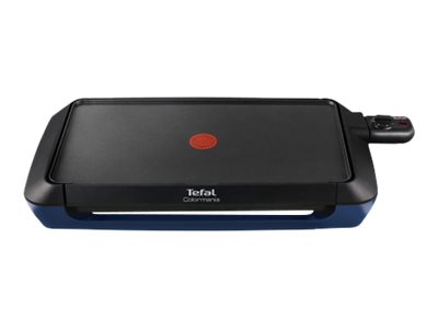 Plancha électrique effet pierre 2200w 59x34cm - cv502