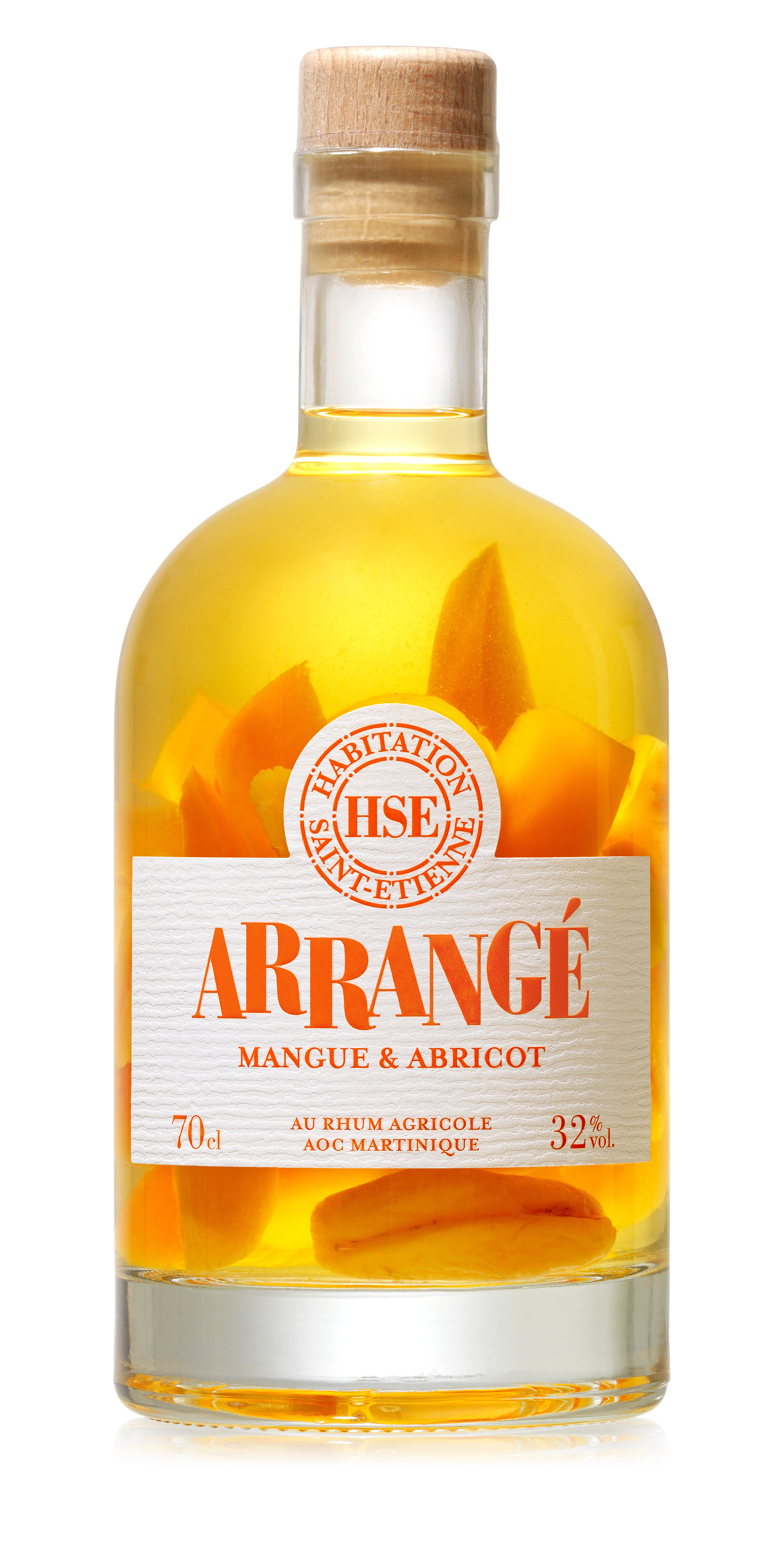 HSE Arrangé Mangue & Abricot - France, 32% vol. - 70 cl