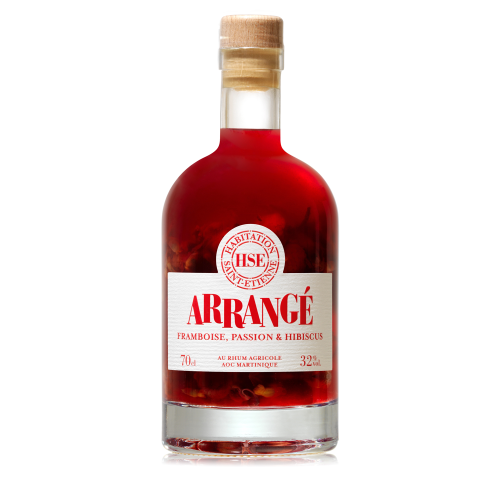 HSE Arrangé Framboise, Passion & Hibiscus - France, 32% vol. - 70 cl