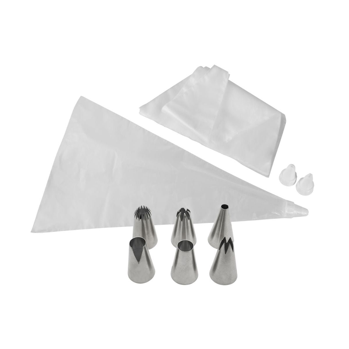 STAYOF 14 Pcs Kit Patisserie, Bleu et Rosé Poche a Douille Patisserie, 6 Douilles Cannelée en Inox, 4 Grattoir Gateau Patisserie, Reutilisable Douille Patisserie, pour DIY Cupcake et Muffins Gâteaux