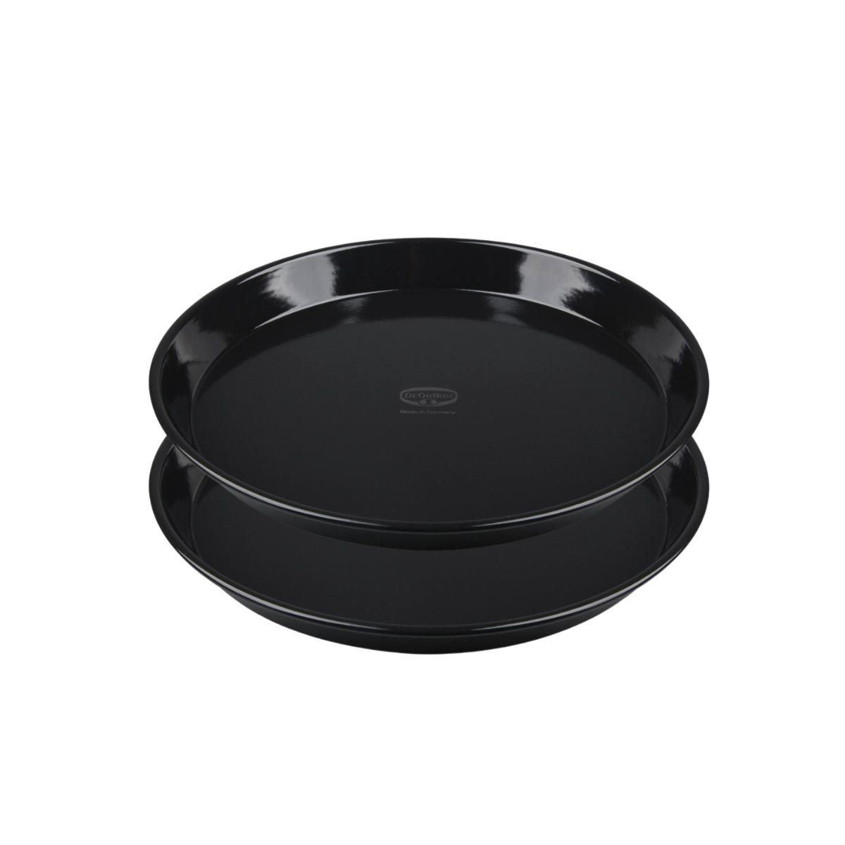 FIVE Lot de 2 Plats à Tarte Fond Amovible 32cm Gris pas cher