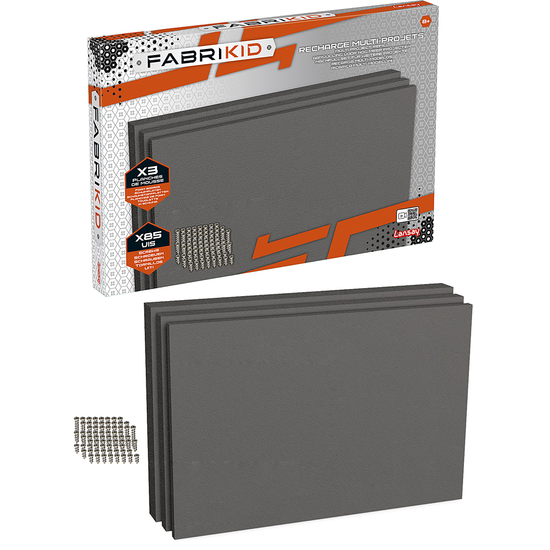 Fabrikid Recharge Projets Jeu de Construction Dès Lansay - vue 1