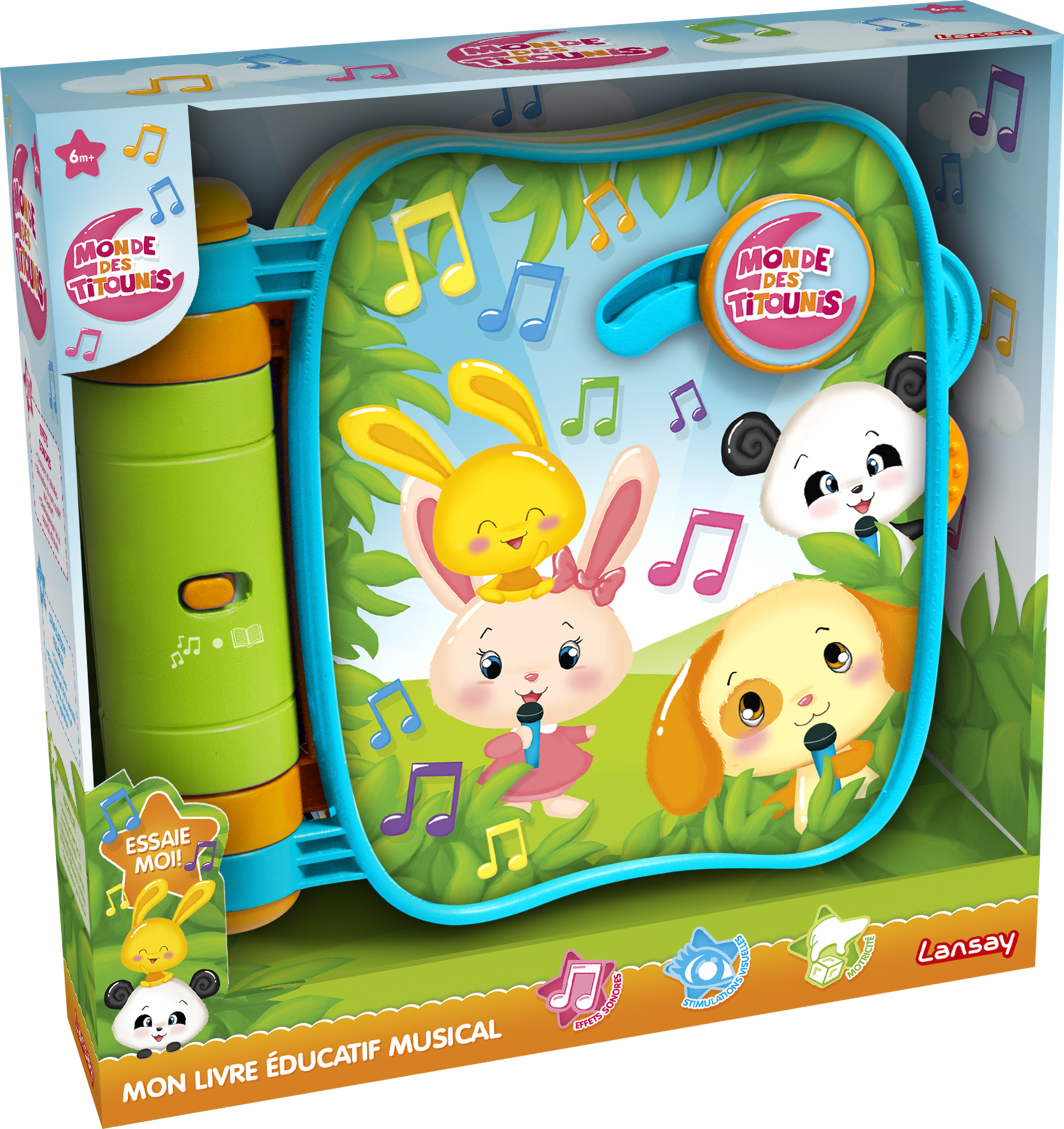Titounis - Mon Livre Educatif Musical - Monde Des Titounis