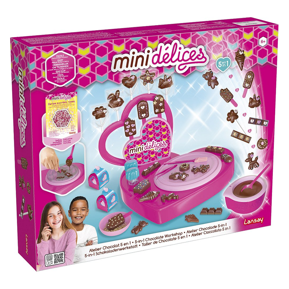 Mini Délices Mon Super Atelier Chocolat 5 En 1