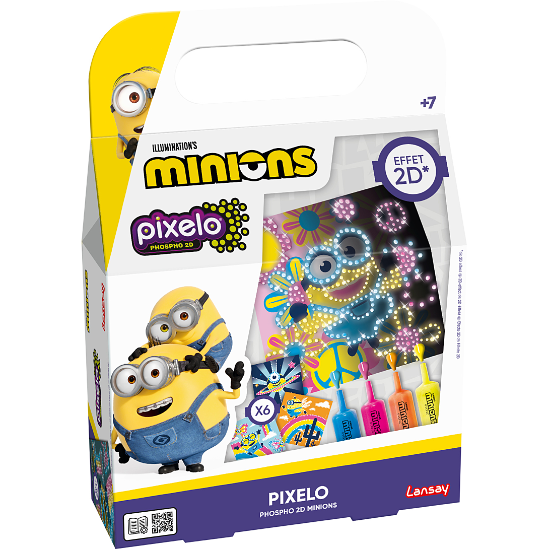 PIXELO PHOSPHO 2D MINIONS