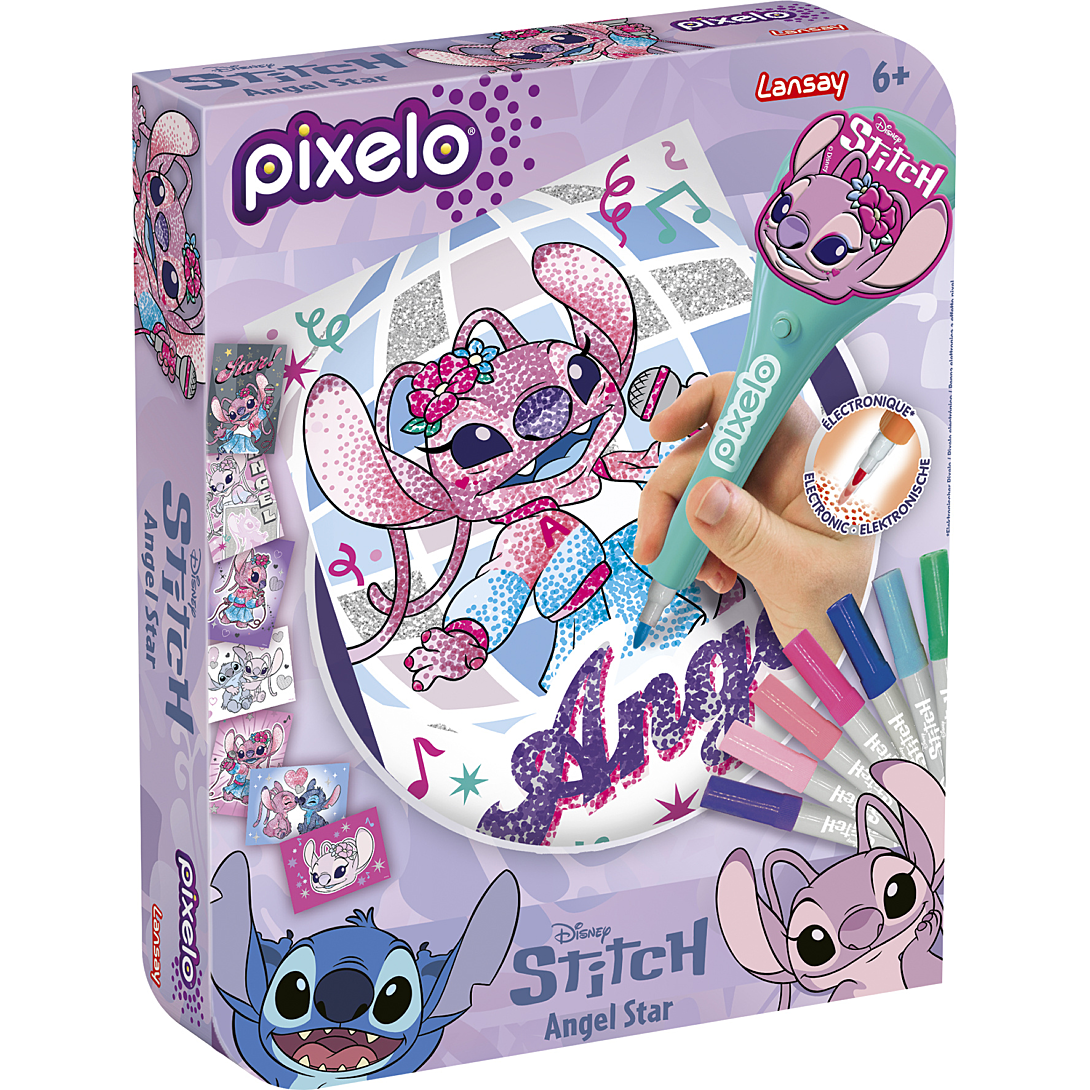 Loisir créatif LANSAY PIXELO ANGEL jeu de coloriage 8 illustrations Dès - vue 7