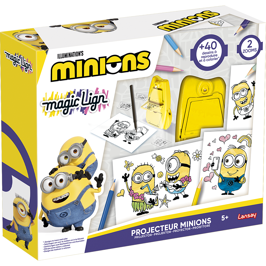 MAGIC LIGN PROJECTEUR POCKET MINIONS - vue 1