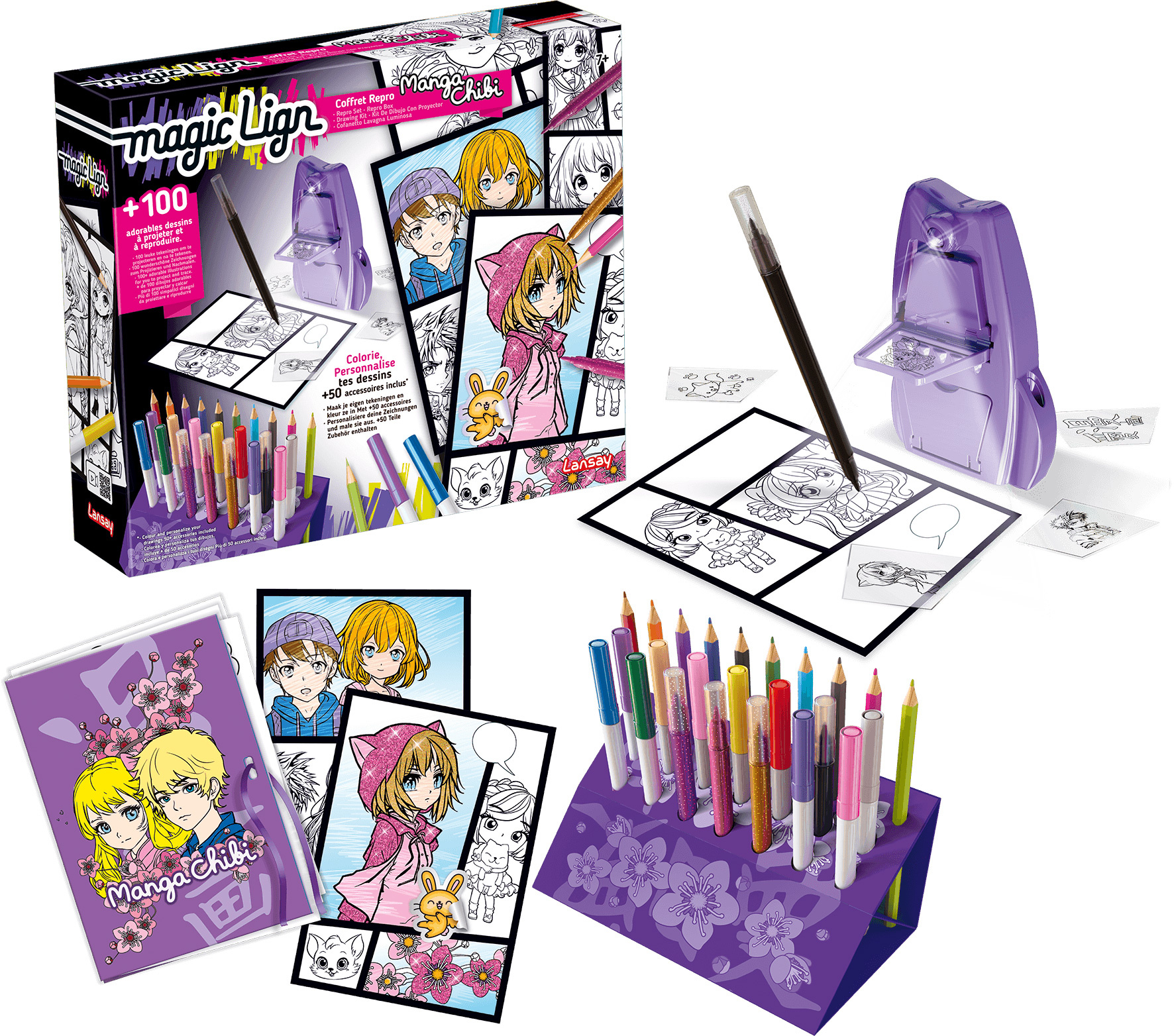 MAGIC LIGN COFFRET REPRO NARUTO - vue 6