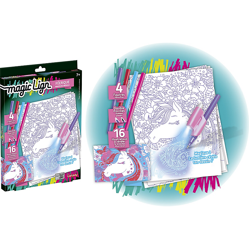 Magic Lign - Féerique - Coffret créatif pour enfants - Lansay (modèle aléatoire)
