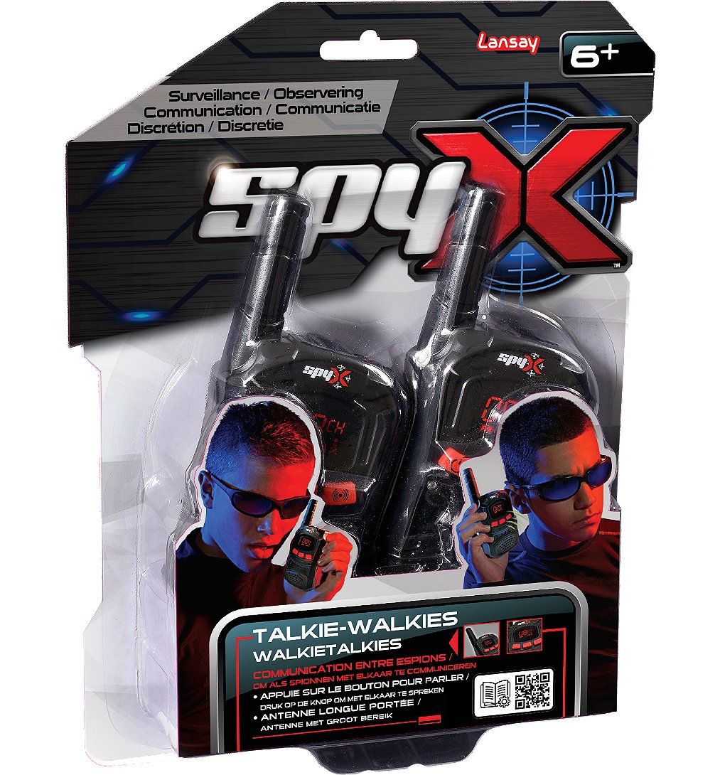 Spy X - Talkie Walkie - Accessoires d'Espion - Lansay