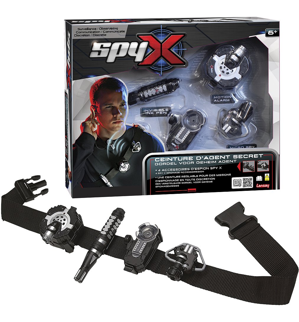 Spy X - Spy X - Ceinture d'Agent Secret - Jouet & Accessoires d'Espion - Panoplie d'espionnage enfan