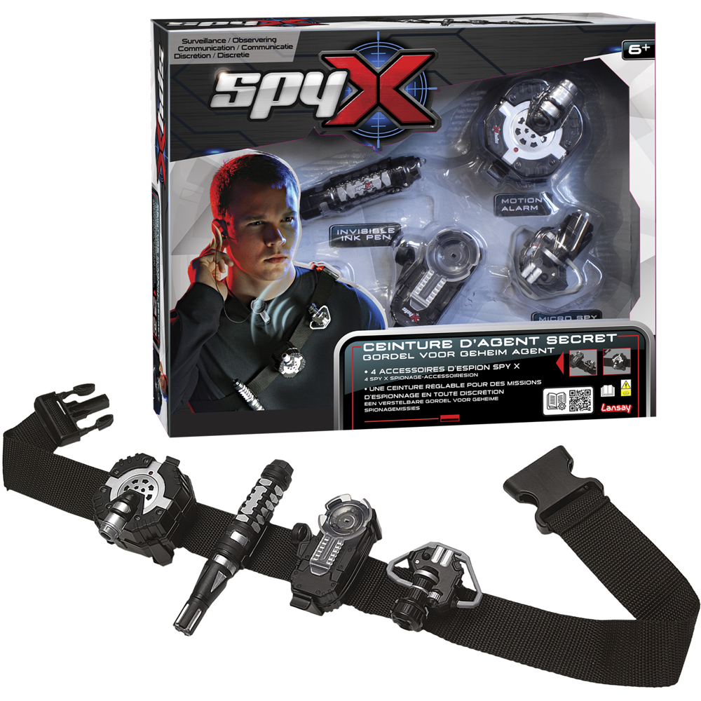 Spy X - Spy X - Ceinture d'Agent Secret - Jouet & Accessoires d'Espion - Panoplie d'espionnage enfan