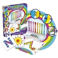 Rainbow Brush - Mon Atelier de Lettres - Dessins et Coloriages - Dès 7 ans - Lansay