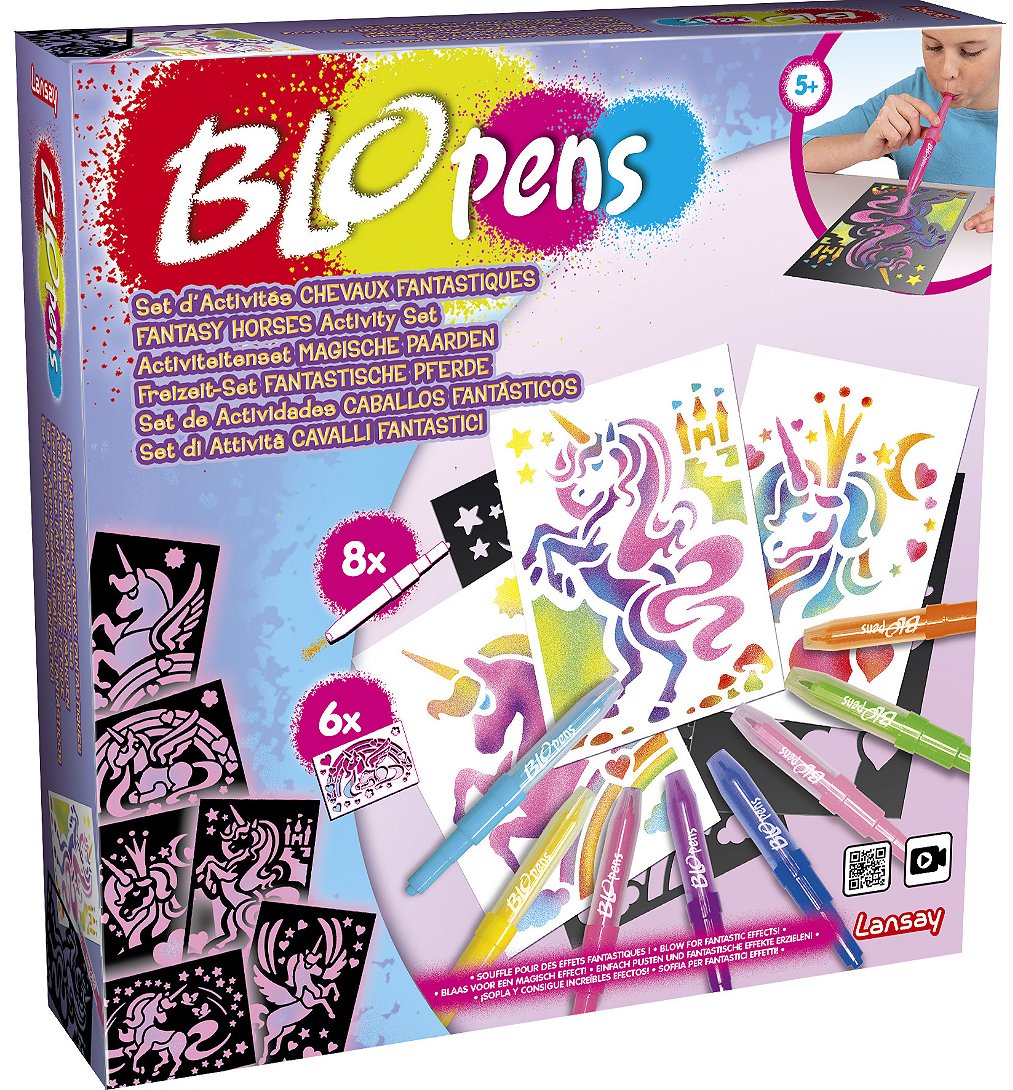 Blopens Set D'activités Chevaux Fantastiques Lansay Le Set