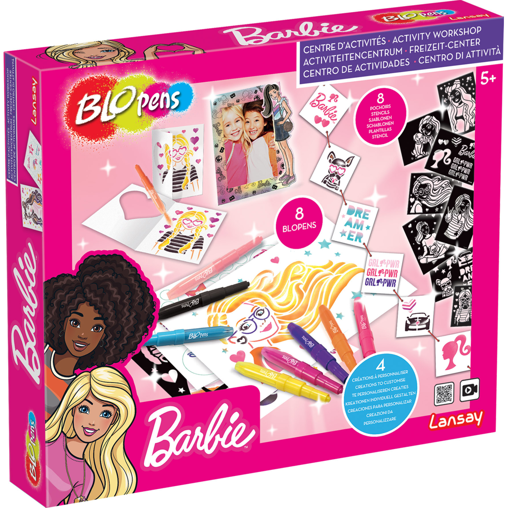 Blopens - Super Centre d'Activités Barbie® - Dessins et Coloriages - Dès 5 ans - Lansay