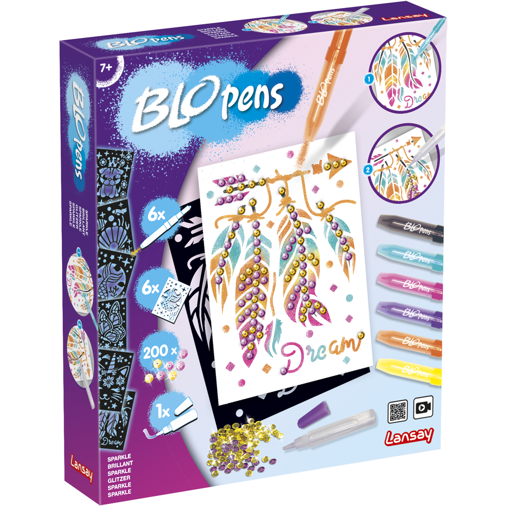 Blopens - Sparkle - Dessins et Coloriages - Dès 7 ans - Lansay
