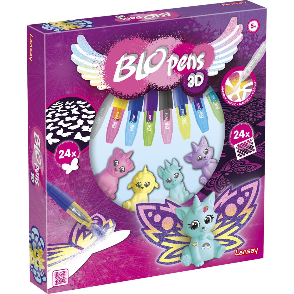 Blopens - Maxi-Color Pop - 40 Activités - Dessins et Coloriages - Dès 5 ans - Lansay