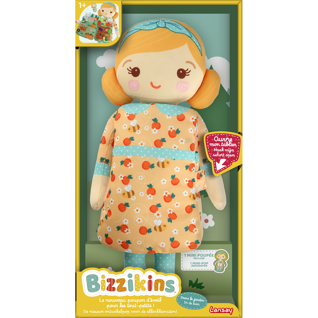 Jeu déveil LANSAY BIZZIKINS DANS LE JARDIN Poupée éducative Dès - vue 7