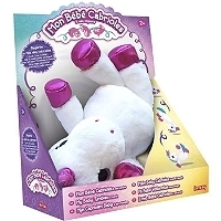 Mon Bébé Cabrioles et ses Copains - Lulu la Licorne - Peluche à fonction - Dès 2 ans - Lansay