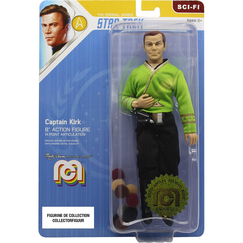 Mego - Star Trek - Captain Kirk - Figurine de Collection - Dès 8 ans - Lansay