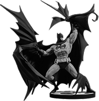 McFarlane Toys - DC - Statue Résine - Batman Black & White by Denys Cowan - Comics - Dès 14 ans