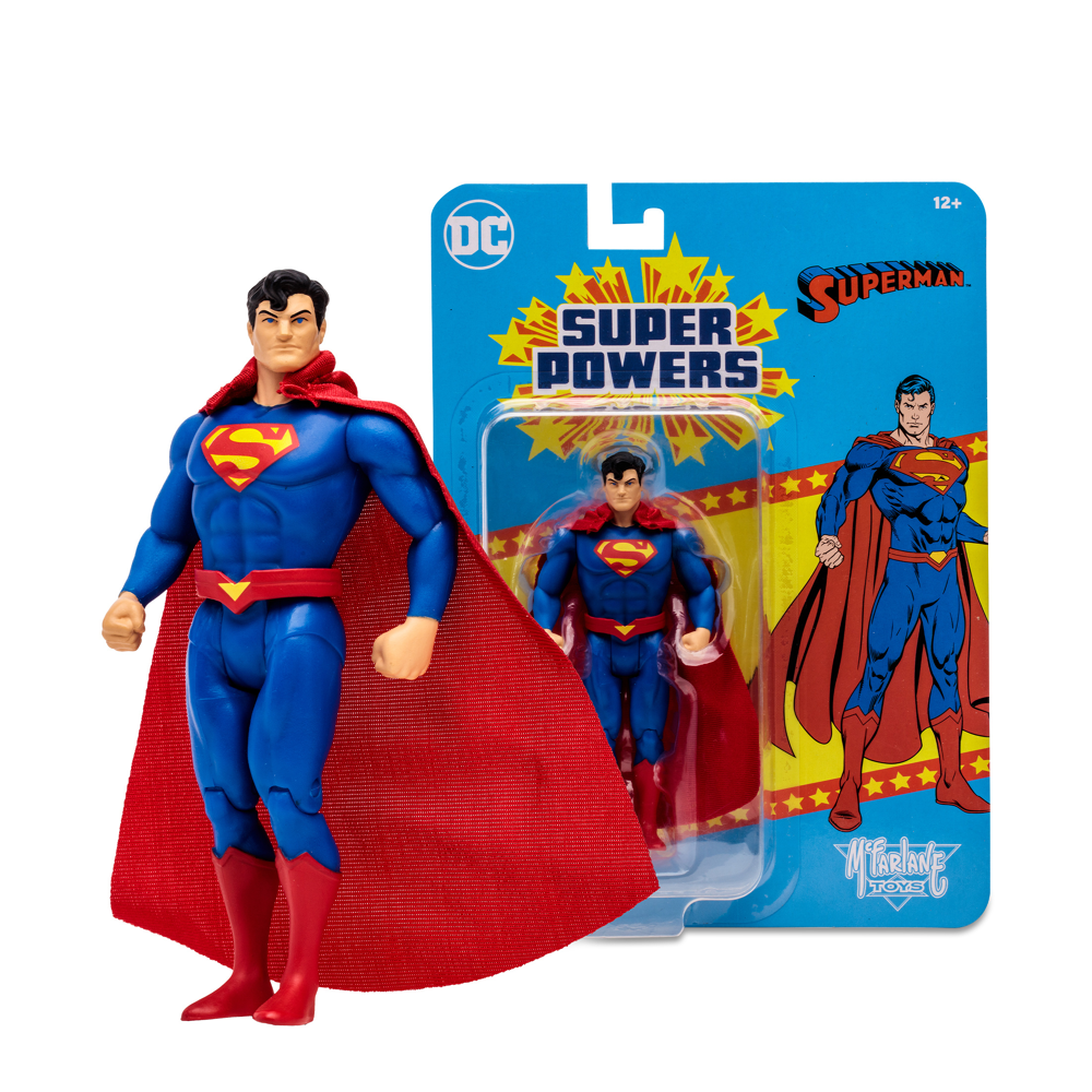 DC DIRECT SUPER POWERS - SUPERMAN (VARIANT) 13CM