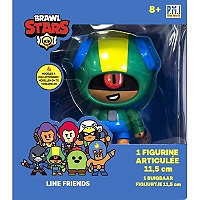 Brawl Stars - 1 Figurine Articulée 11,5 Cm - Leon - Personnages de Jeux Vidéos - Dès 8 ans - Lansay