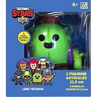 Brawl Stars - 1 Figurine Articulée 11,5 Cm - Spike - Personnages de Jeux Vidéos - Dès 8 ans - Lansay