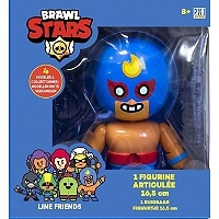 Brawl Stars - 1 Figurine Articulée 16,5 Cm - El Primo - Personnages de Jeux Vidéos - Dès 8 ans - Lan
