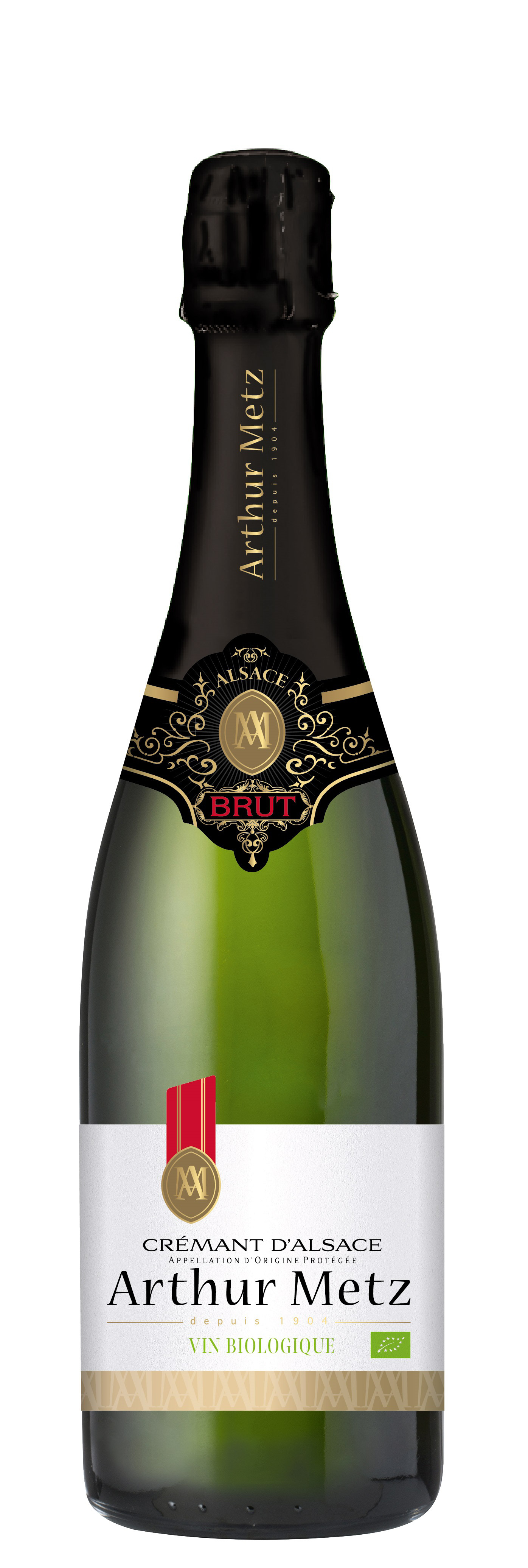 ARTHUR METZ Cr&eacute;mant d'Alsace AOP  BIO - Brut - 75 cl