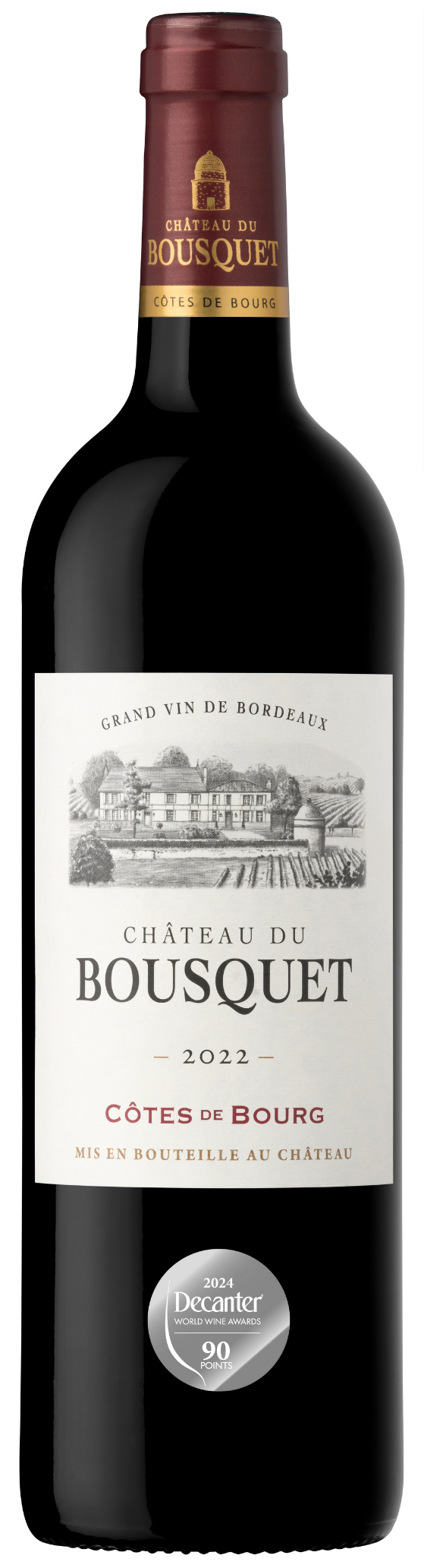 Château du Bousquet, 2021 - Côtes de Bourg AOP - Rouge - 75 cl