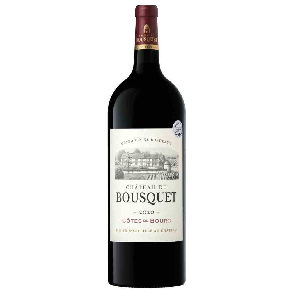 Magnum Château du Bousquet, 2020 - Côtes de Bourg AOP - Rouge - 150 cl