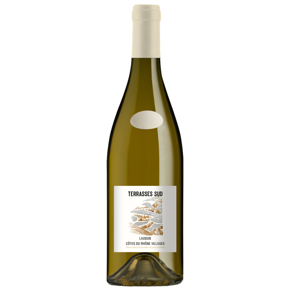 Terrasses Sud, 2022 - Côtes du Rhône Villages Laudun AOP - Blanc Sec - 75 cl