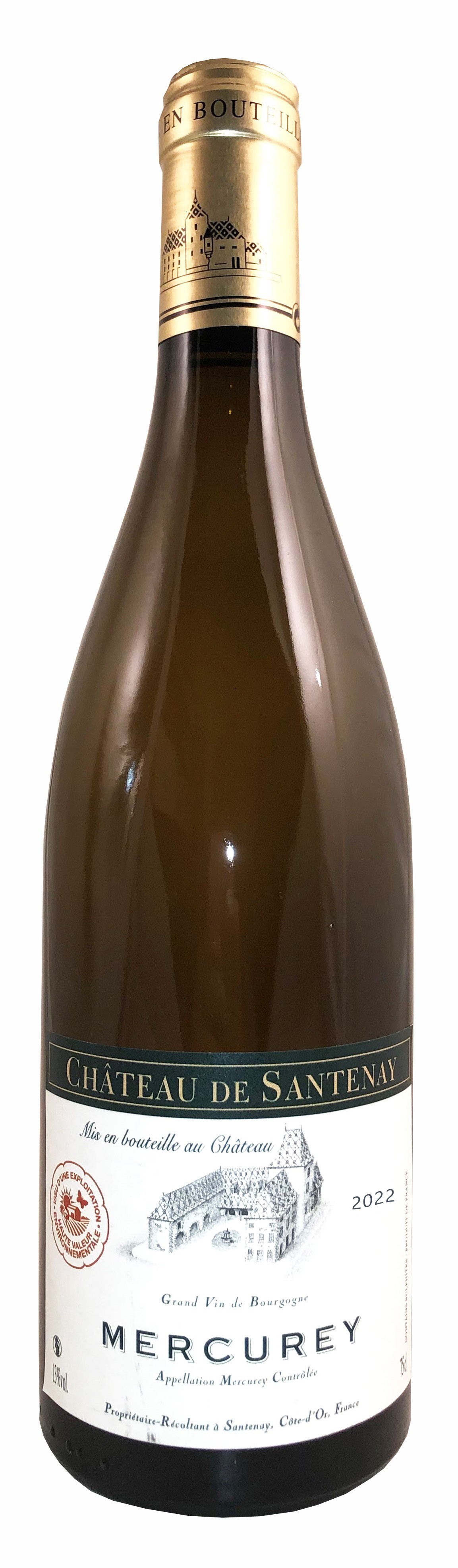 Château de Santenay, 2022 - Mercurey AOP - Blanc Sec - 75 cl