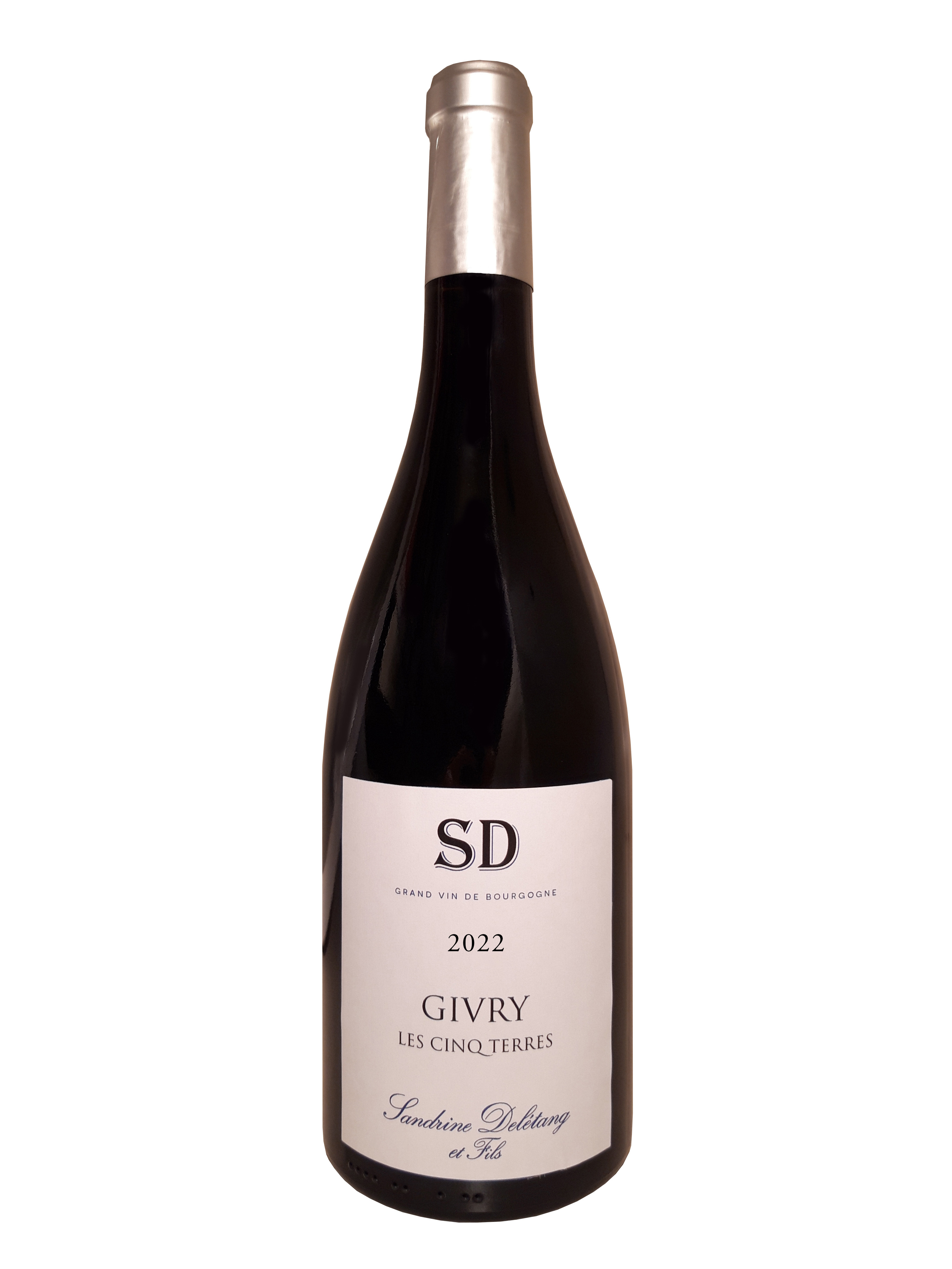 Sandrine Deletang & Fils Les Cinq Terres, 2022 - Givry AOP - Rouge - 75 cl