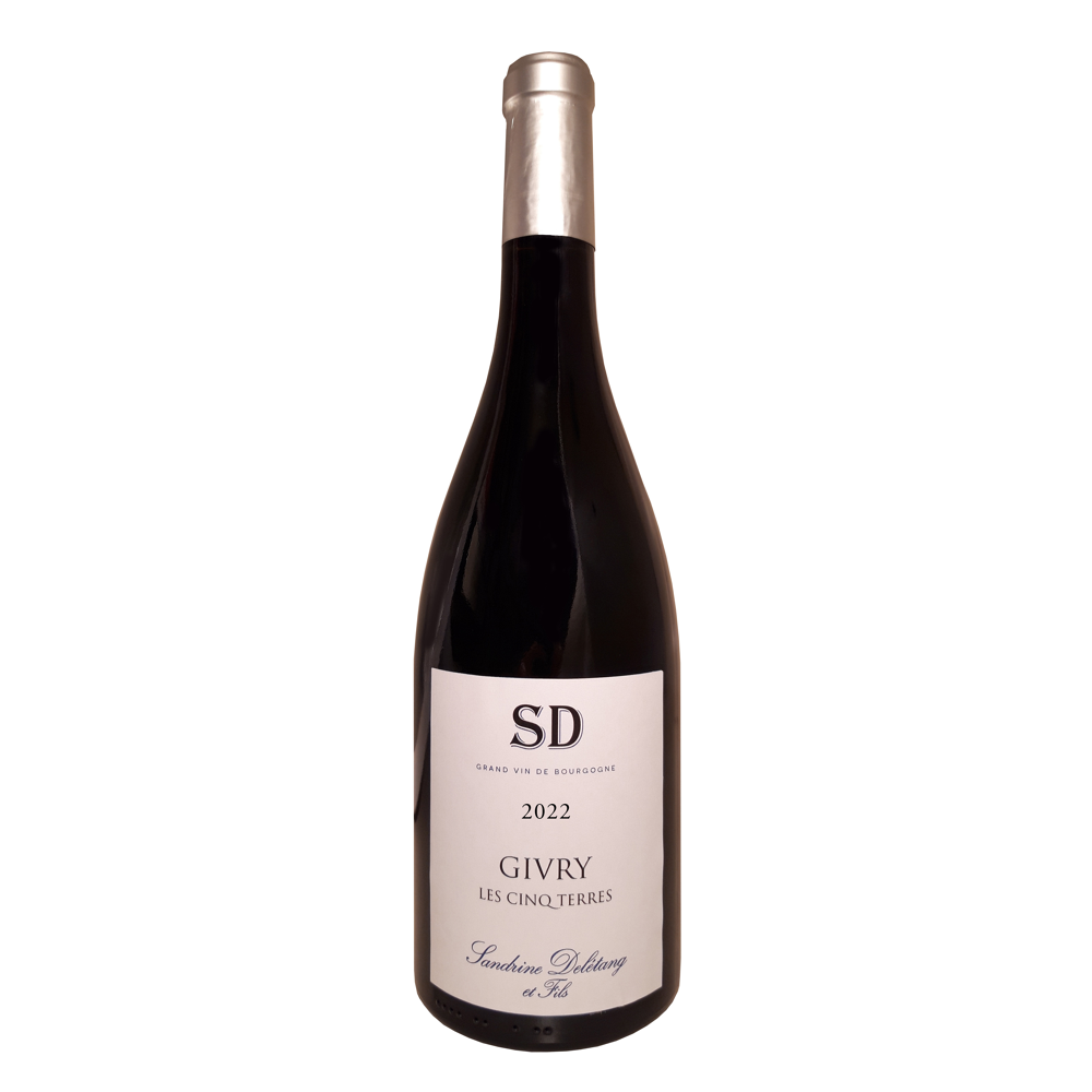 Sandrine Deletang & Fils Les Cinq Terres, 2022 - Givry AOP - Rouge - 75 cl