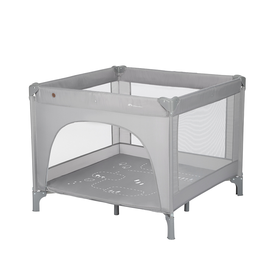BEBECONFORT ADONIS Parc Lit 2en1 ouverture sur le côté spacieux idéal pour voyager léger De 0 à 15kg Mineral gray