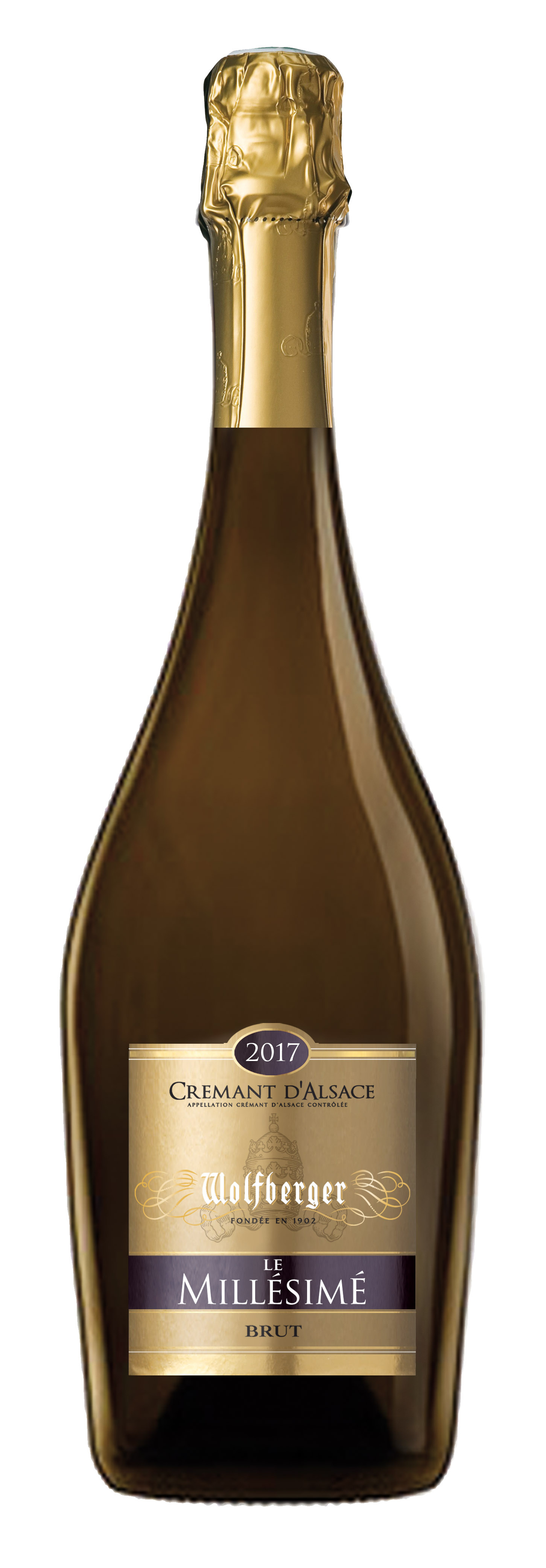 Crémant d'Alsace Wolfberger Le Millésimé - Brut, 2017 - 75 cl