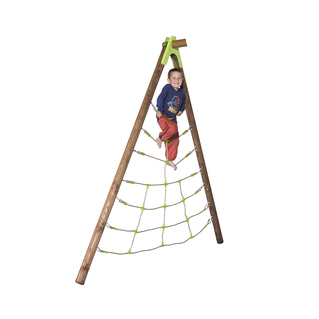 Filet d'escalade TRIGANO Kit Pirate T'Spieder pour portique 2 30m Installation facile