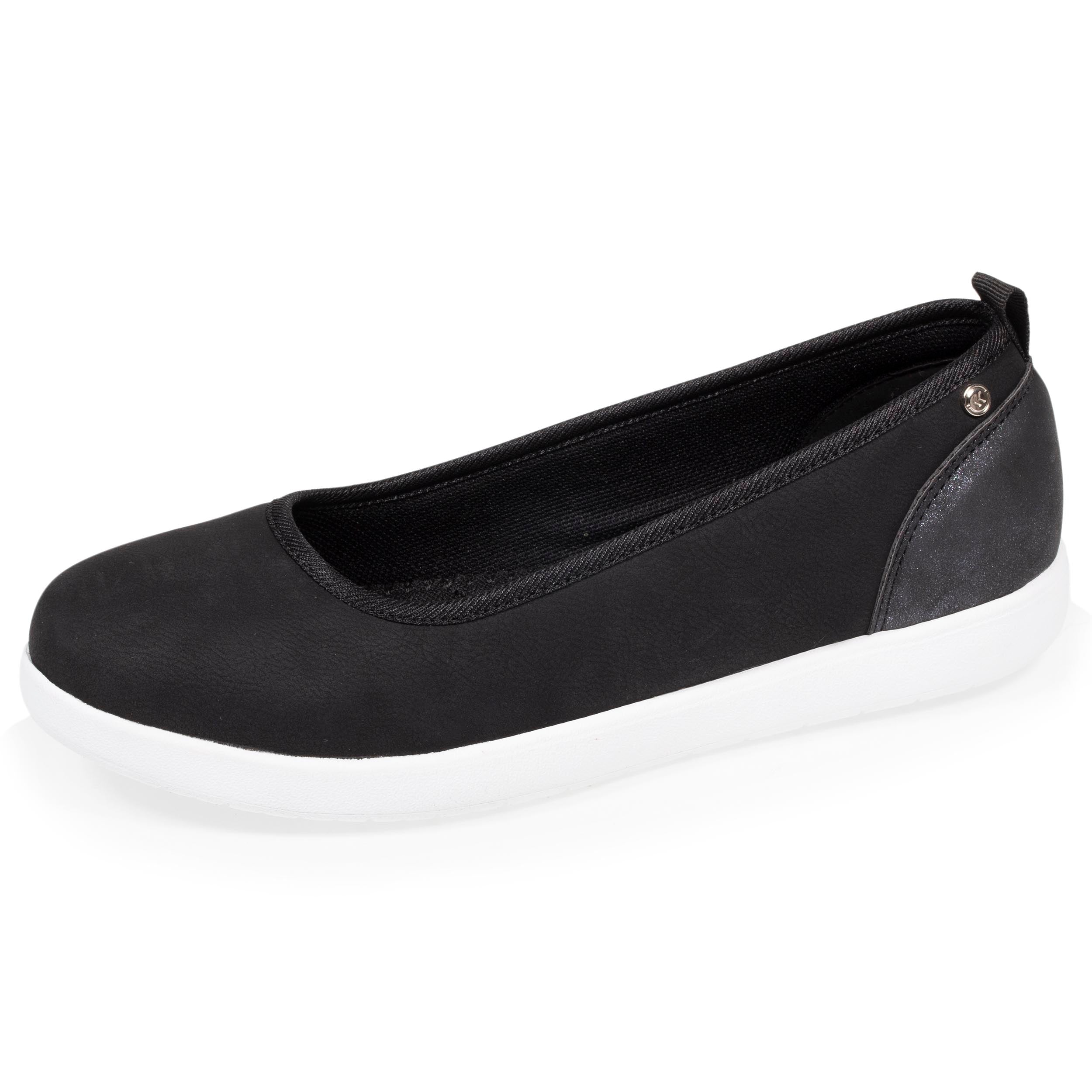 Geox Femme D Rhosyn C Ballerines Respirantes En Cuir – Confort Toute La Journée, Semelle Perforée Brevetée, Style Élégant Et Décontracté