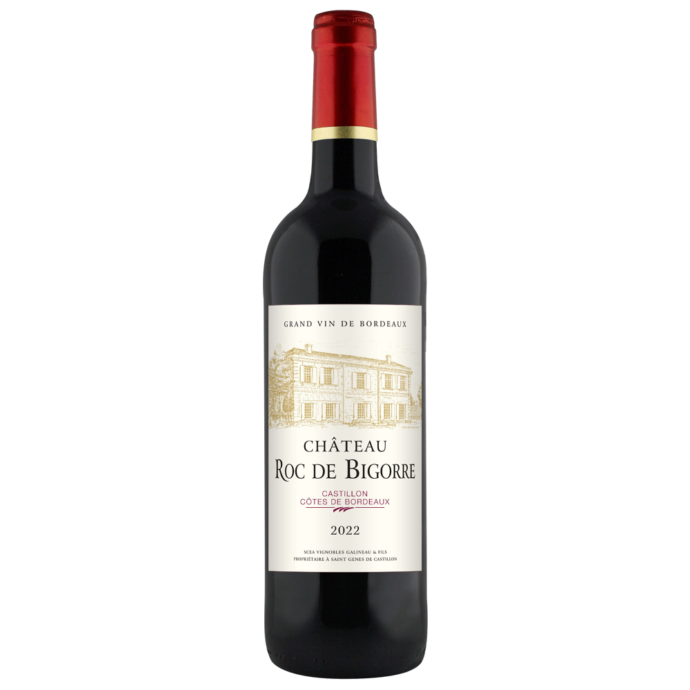 Château Roc de Bigorre, 2022 - Castillon Côtes de Bordeaux AOP - Rouge - 75 cl