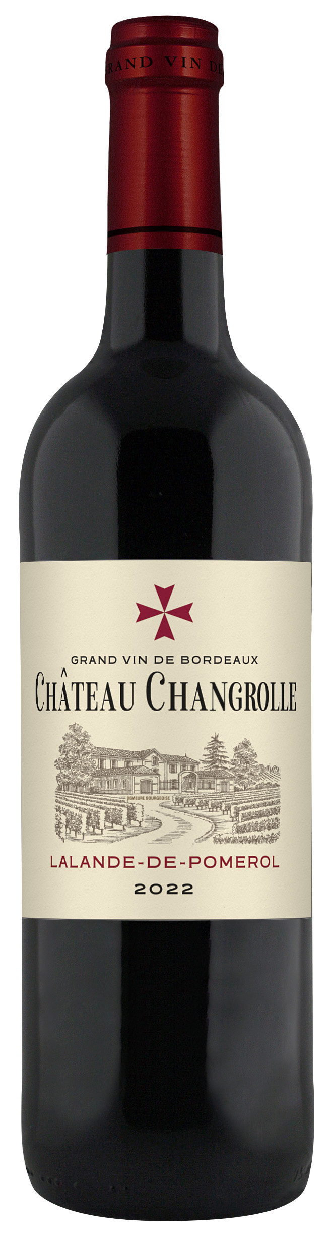 Château Changrolle, 2022 - Lalande de Pomerol AOP - Rouge - 75 cl