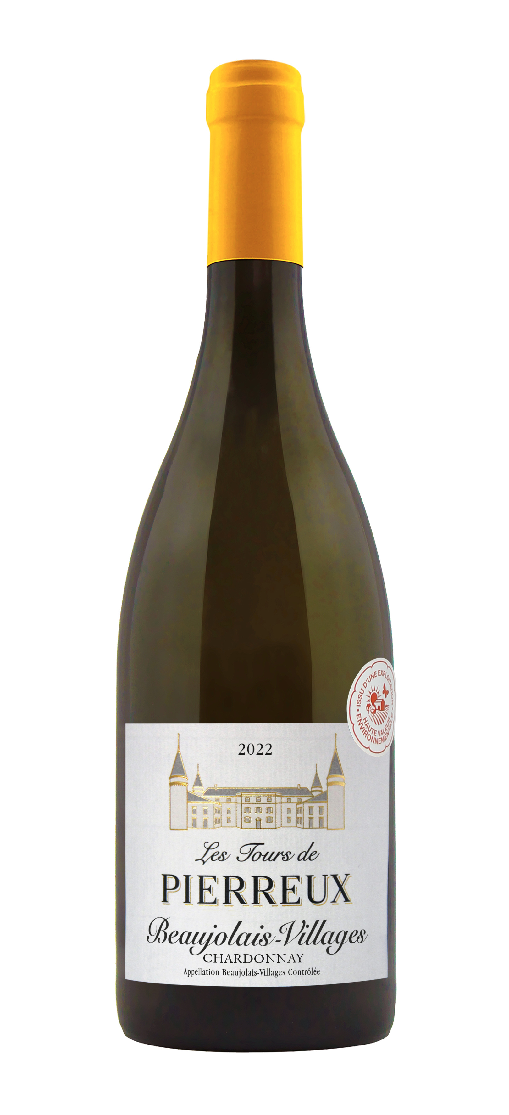 Les Tours de Pierreux, 2022 - Beaujolais villages AOP - Blanc Sec - 75 cl