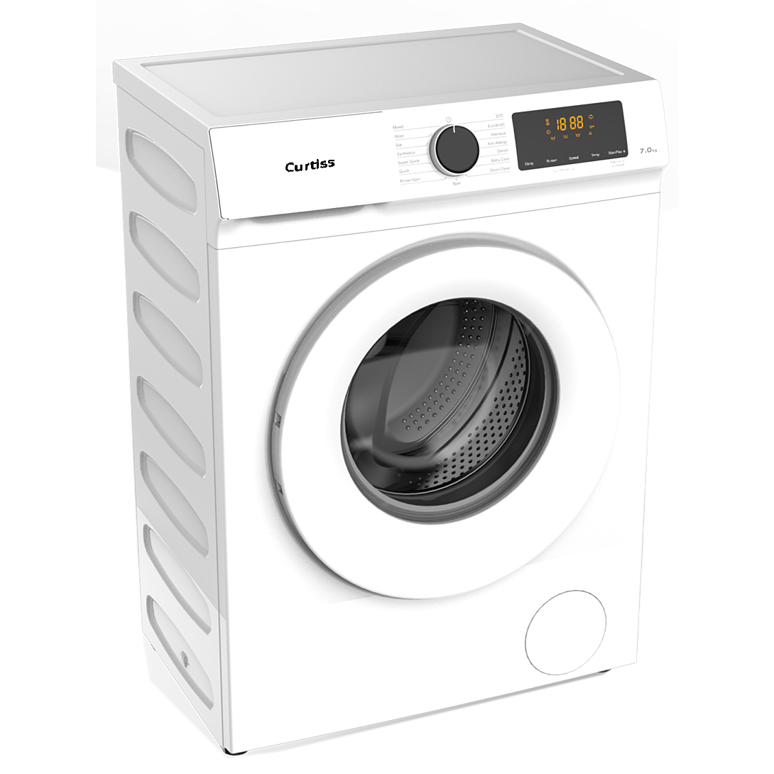 Lave linge Frontal 7 kg GFL0712DW Curtiss 1200 toursmin