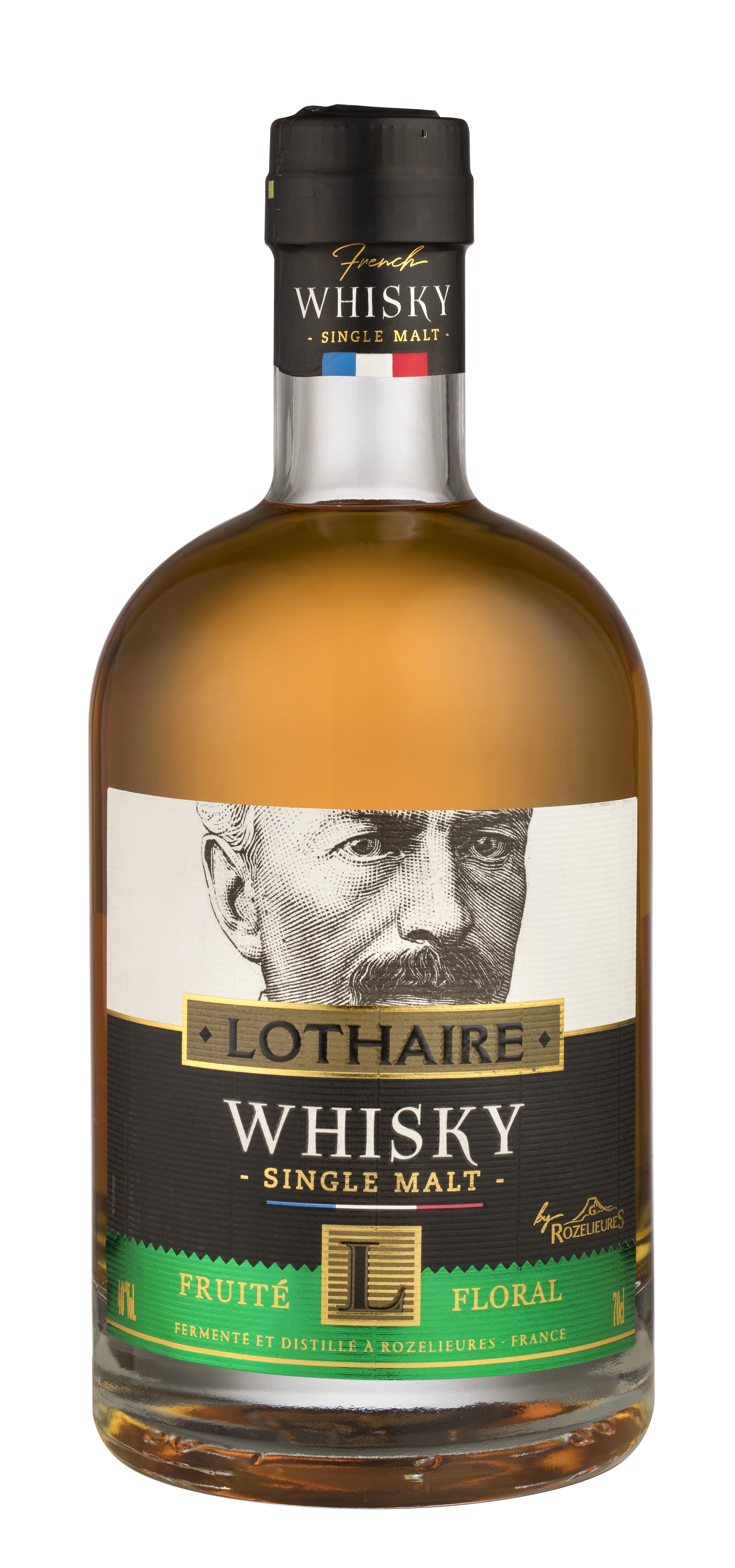 Whisky Single Malt Lothaire - France, 40% vol. - 70 cl