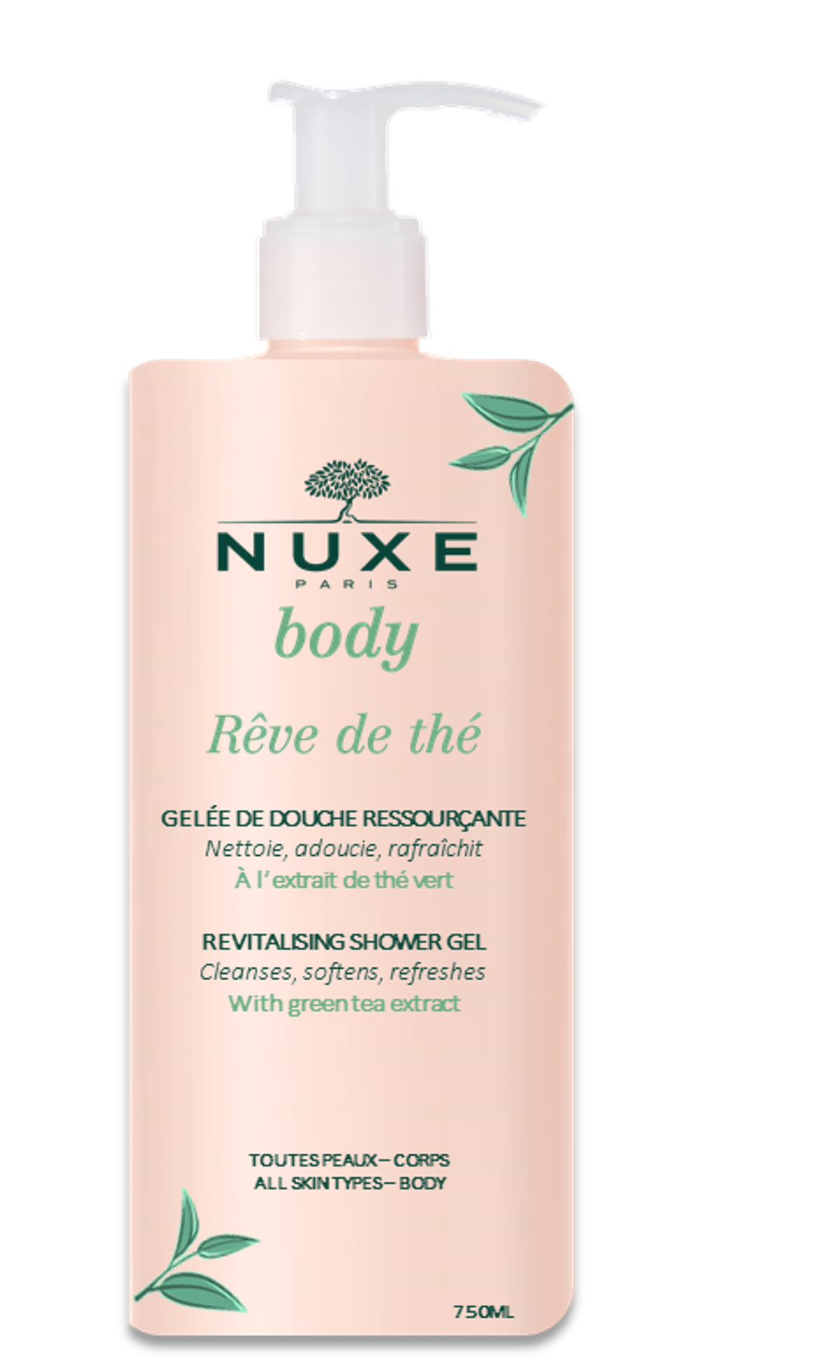 Rêve De Thé Gel douche revitalisant 750 ml - vue 3