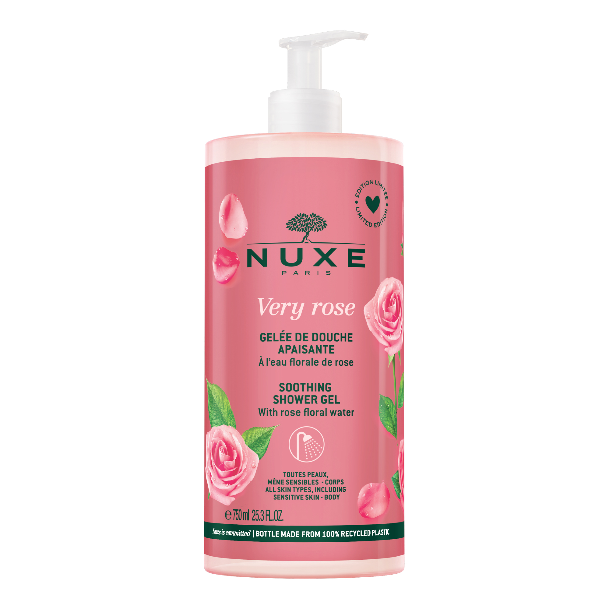 Nuxe Very Rose Gelée de Douche Douceur 750ml