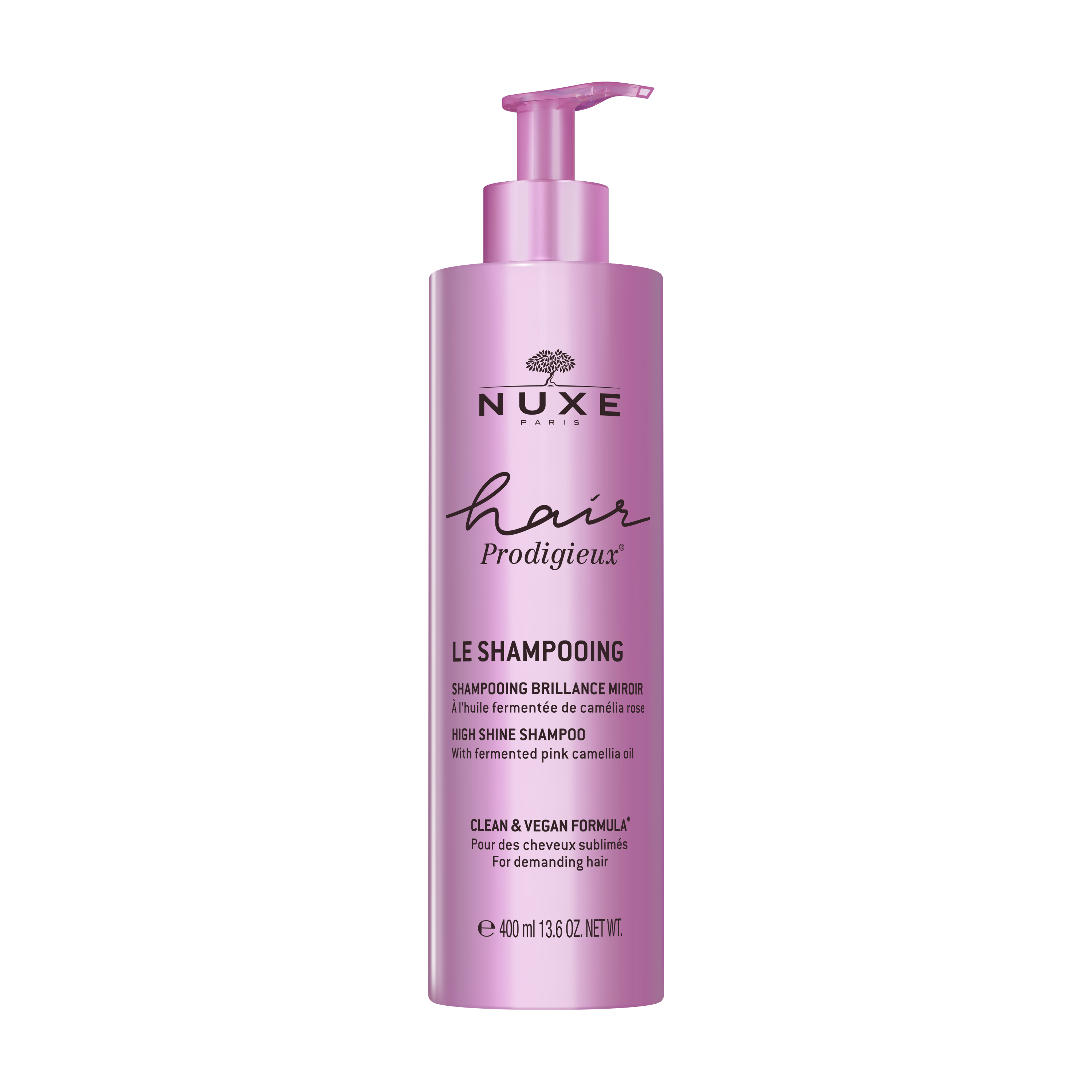 Shampooing Hair Prodigieux Brillance Miroir Nuxe Le Flacon De 400ml