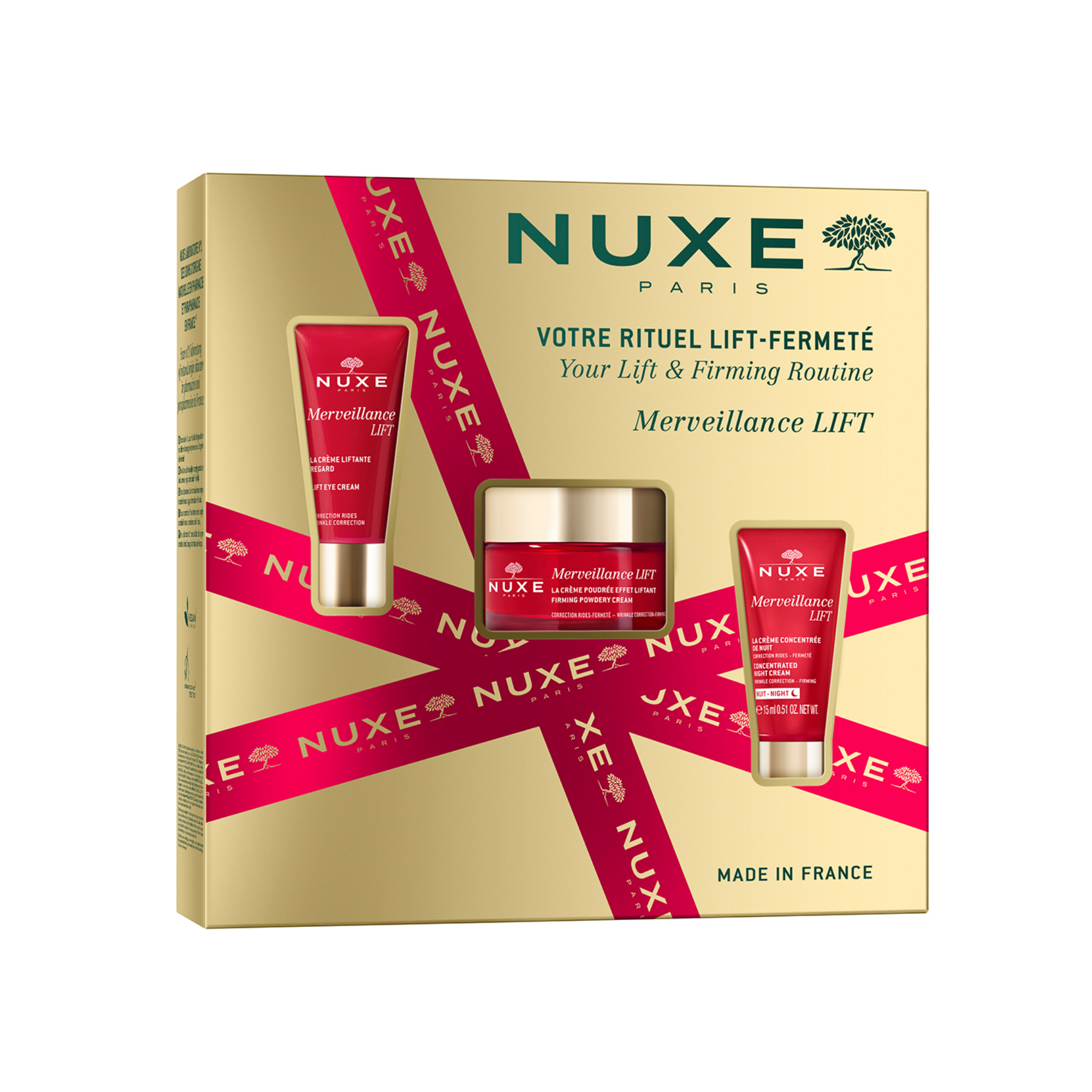 Nuxe Coffret Noël Merveillance Lift Votre rituel lift fermeté